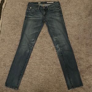 AG Adriano Goldschmied Stilt skinny jeans cigarette leg jeans faded 25